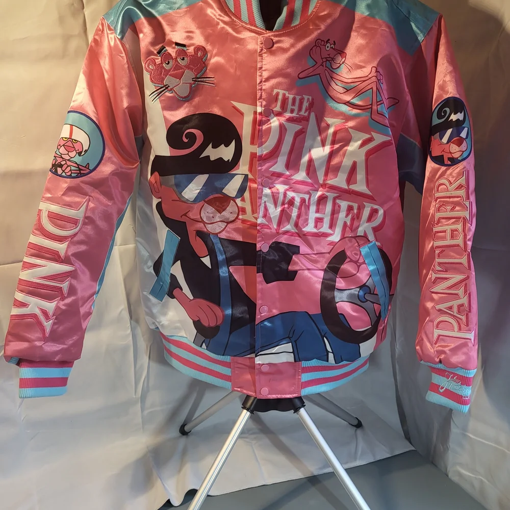The Pink Panther Colorful Bomber Jacket - Picture 2 of 4